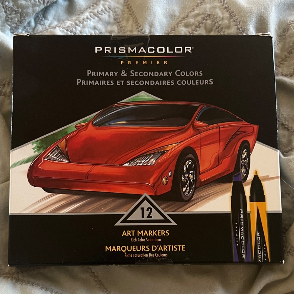 Prismacolor art markers - 12 set